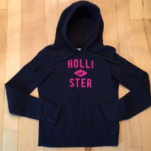 Hollister Pullover Hoodie - Girls - Blue & Pink